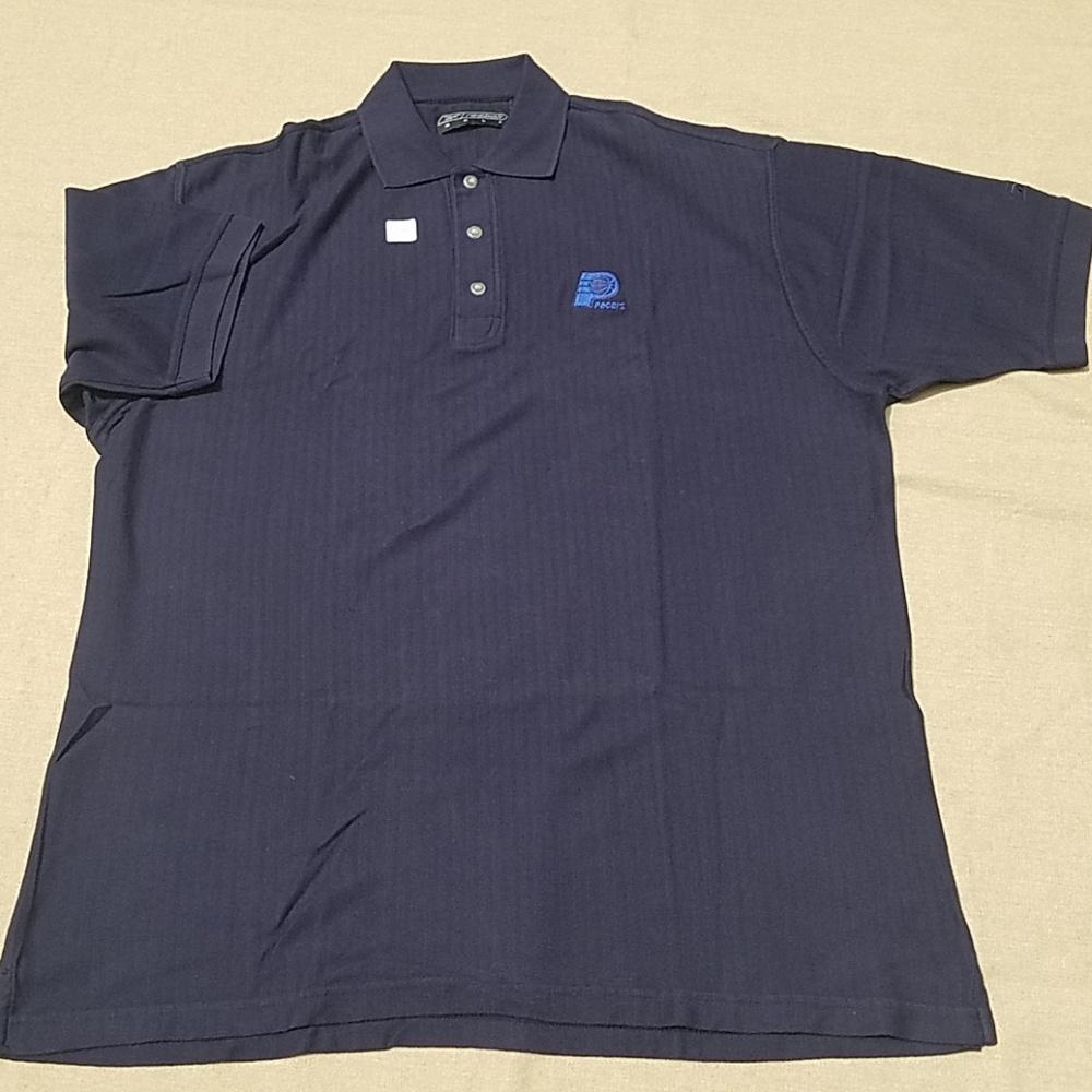 NWOT Pacers Reebok Golf navy polo shirt sz XL